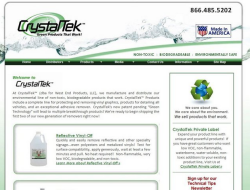 CrystalTek - Non-Toxic, Biodegradable, Non-Flammable - Green Products that Work